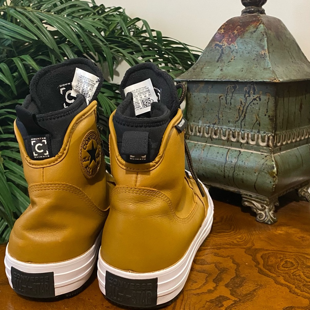 Converse CTAS All Terrain Hi Waterproof Wheat Sneakers - Picture 4 of 6